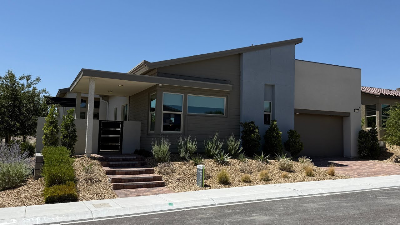 New Luxury Single Story Homes For Sale, Northwest Las Vegas, Alpine Ridge Plan - 2, 2623 sf, $709k +