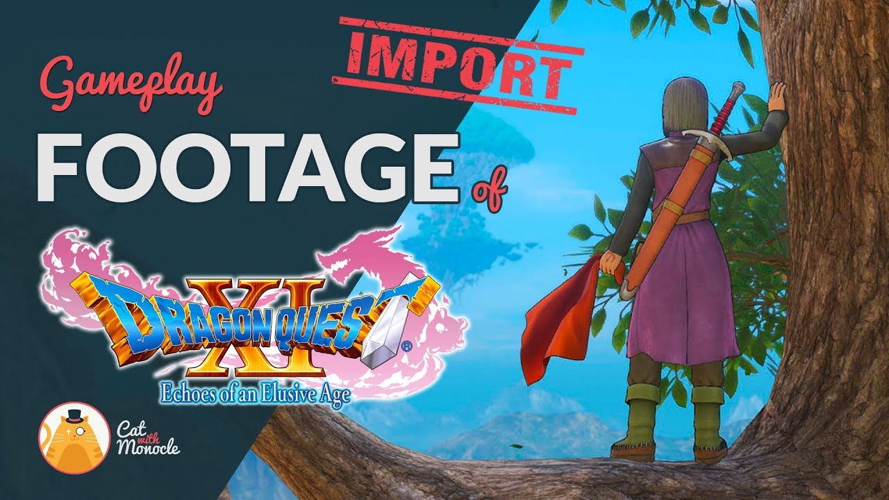 Dragon Quest XI (Import) - Gameplay Footage