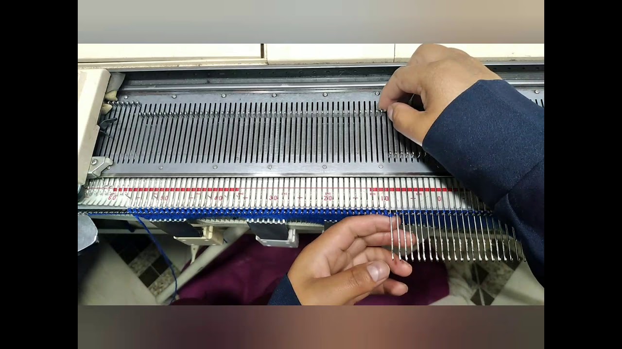 Como hacer ESCOTE REDONDO y CAIDA DE HOMBRO EN MÁQUINA DE TEJER