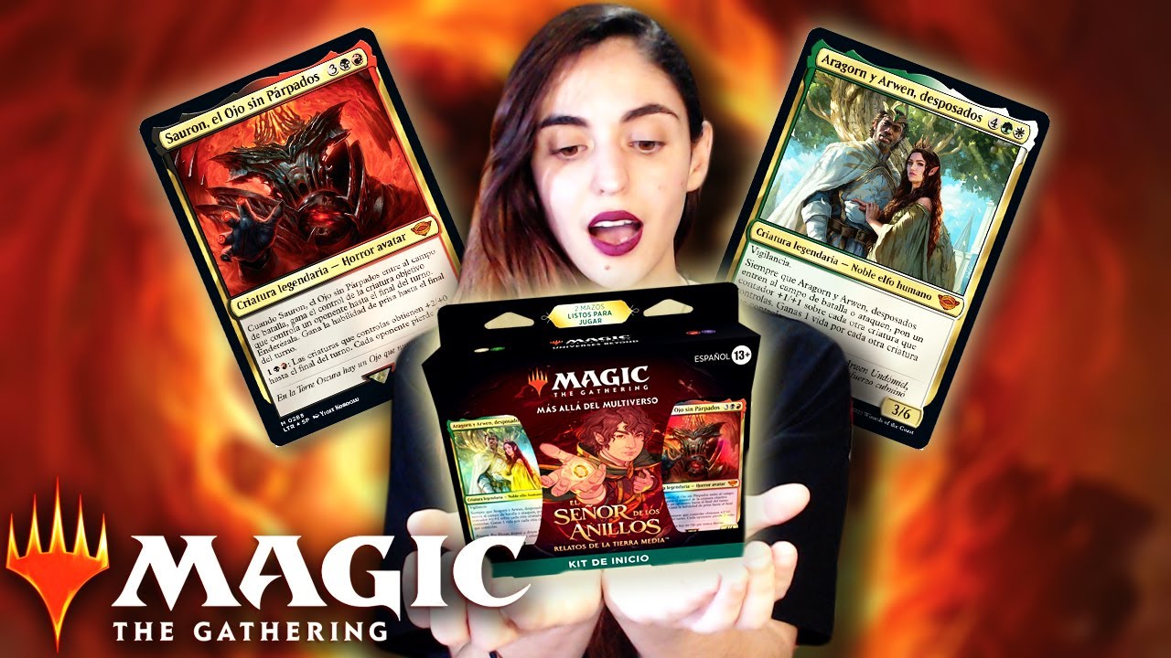 MAGIC The Gathering: ¡EL SEÑOR DE LOS ANILLOS! - APERTURA KIT de INICIO + SOBRE de draft
