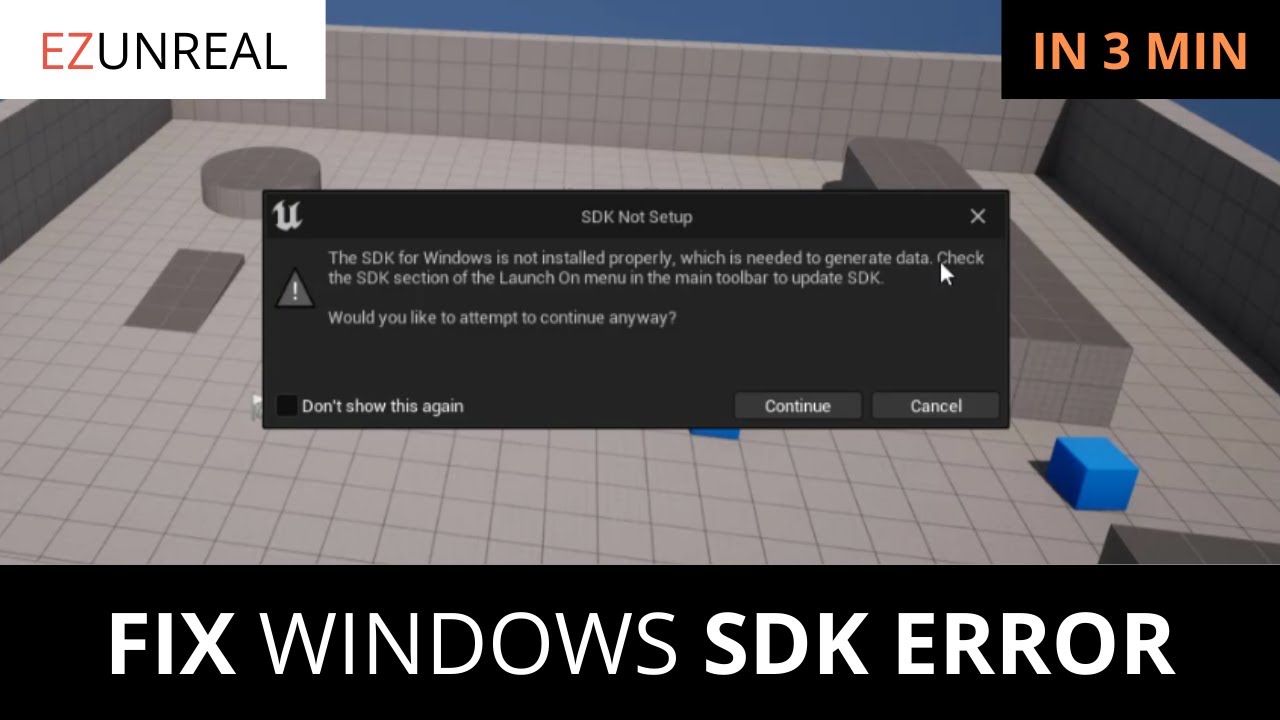 Решение ошибки «Unreal Engine 5 SDK Not Setup»: руководство по установке Windows SDK