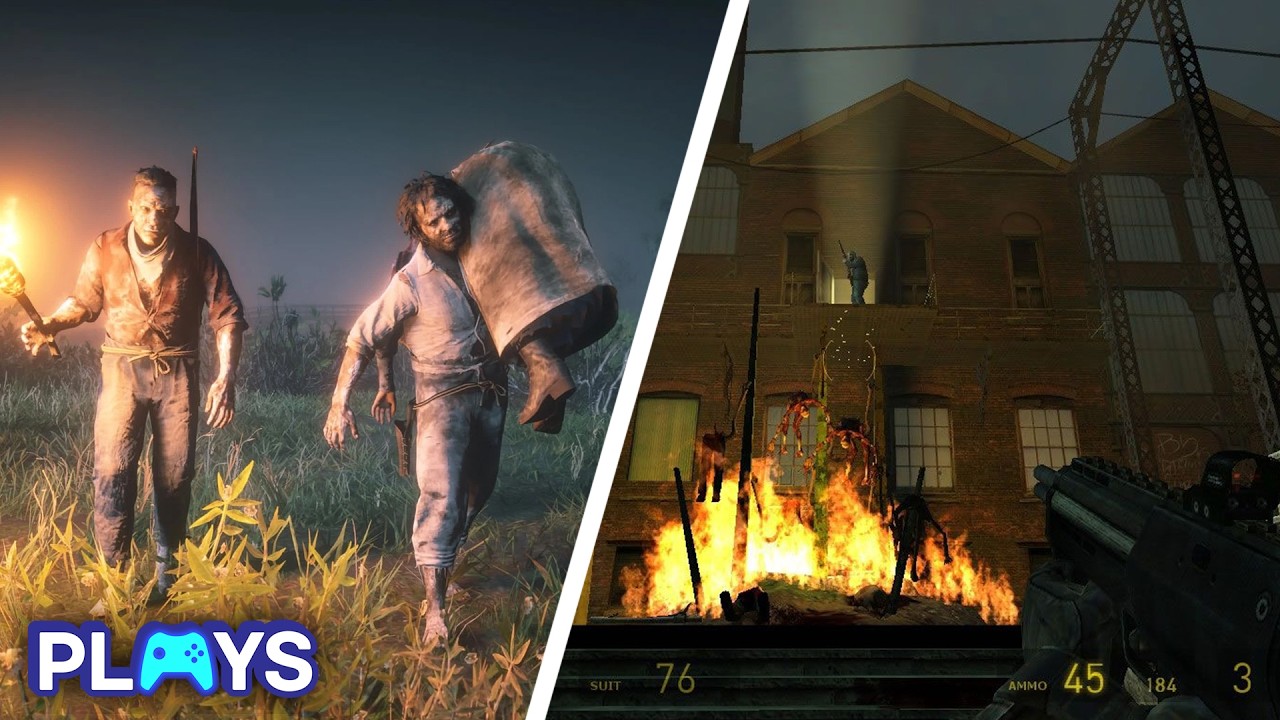 The 20 SCARIEST Levels in Non-Horror Games