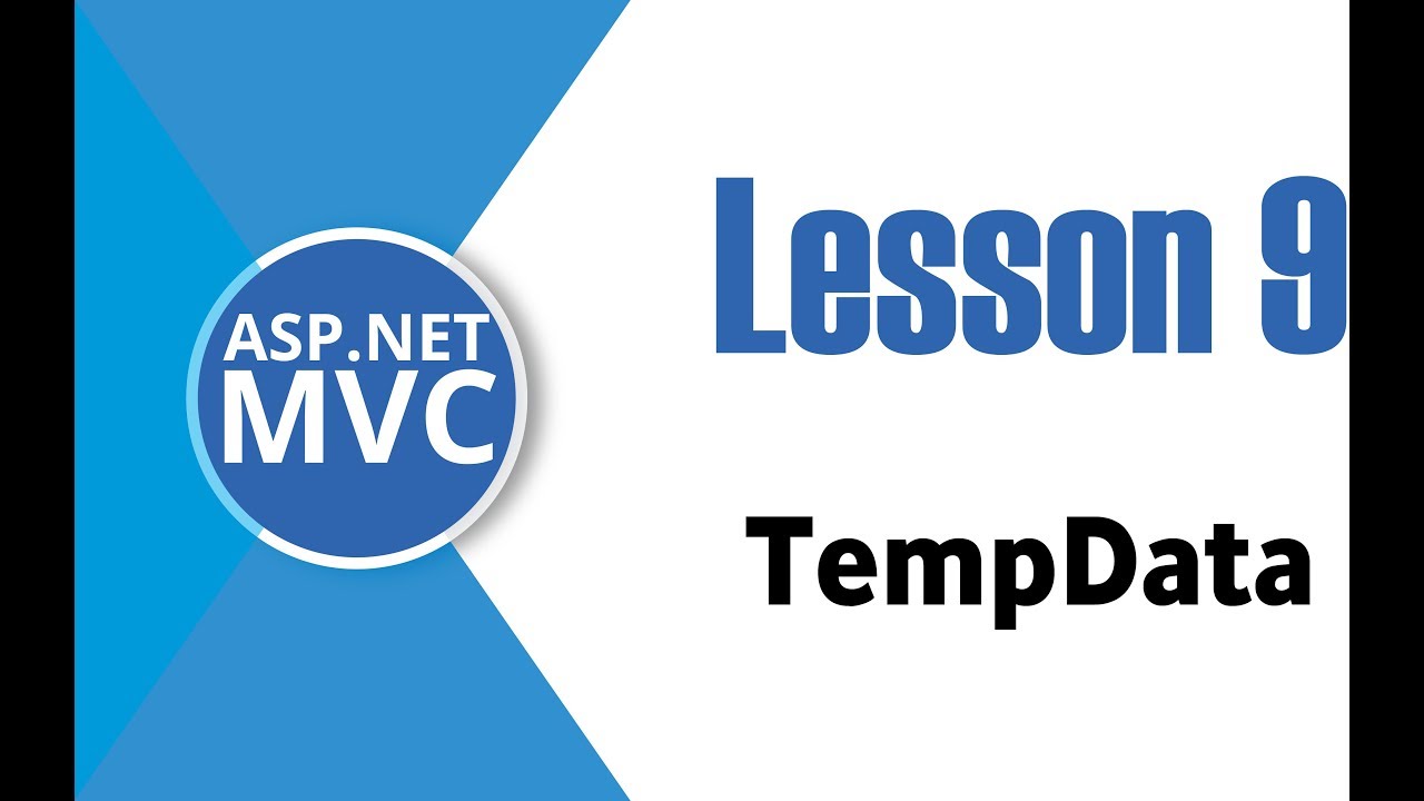 ASP.NET MVC in Arabic-Part(1) | Lesson9 TempData-بالعربى