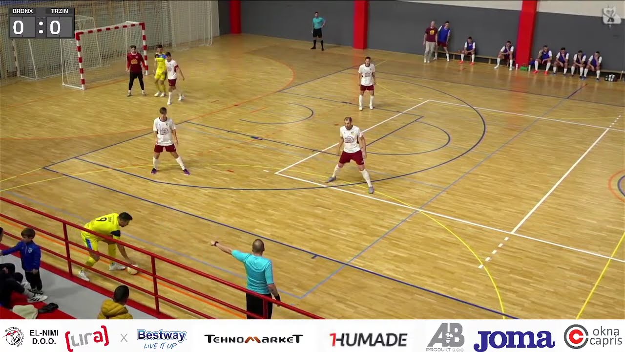 1.SFL 12.kolo  BRONX ŠKOFIJE : FK TRZIN  v živo