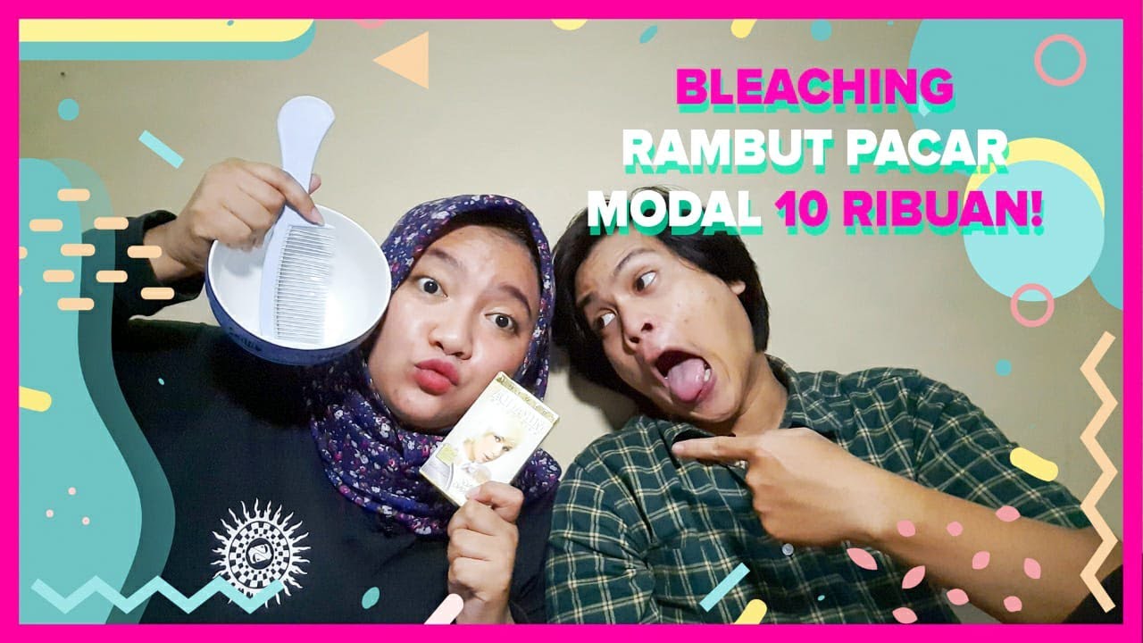 BLEACHING RAMBUT PACAR MODAL 10 RIBUAN! HASILNYA??? | #BukanTutorial!
