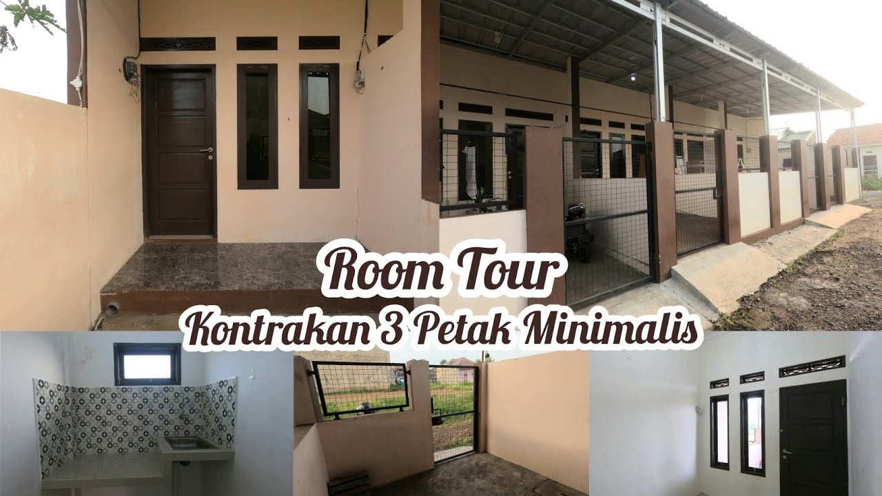 ROOM TOUR KONTRAKAN 3 PETAK MINIMALIS DI GARUT KOTA | Bersih- Bersih Rumah Kontrakan