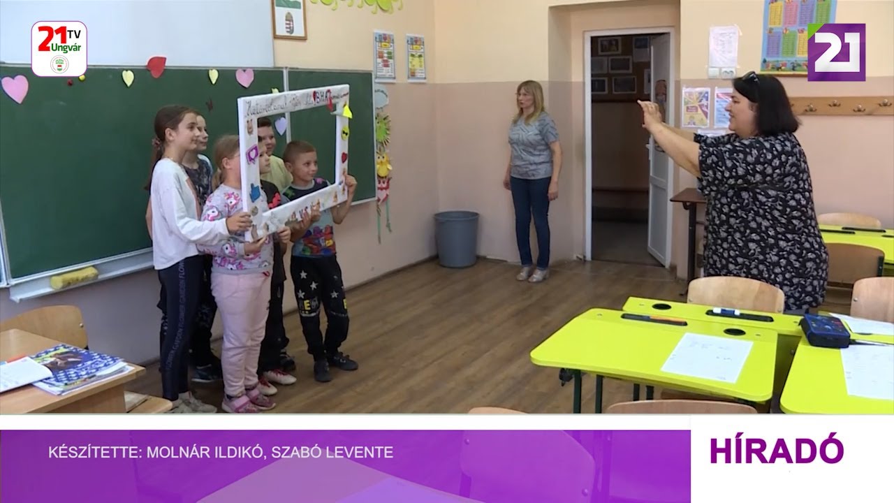 Tv21 Ungv&aacute;r - Hat&aacute;rtalanul ny&aacute;ri iskola program a Beregsz&aacute;szi Horv&aacute;th Anna Gimn&aacute;ziumban