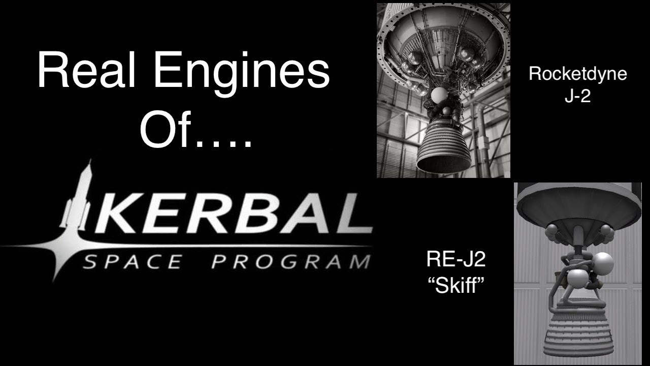 The Real Rocket Engines Of Kerbal Space Program: Making History