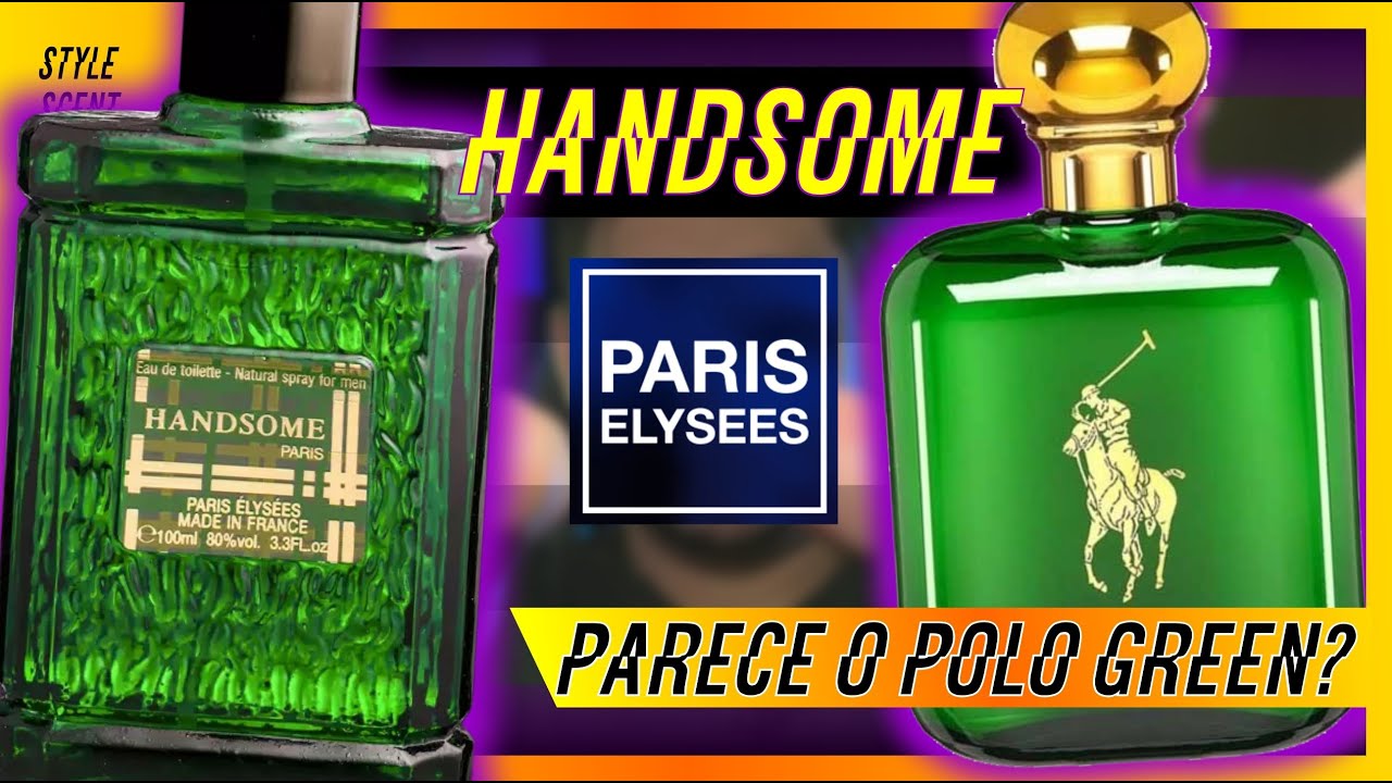 HANDSOME de Paris Elysees parece o POLO de Ralph Lauren? - Um clássico por menos de R$ 60,00