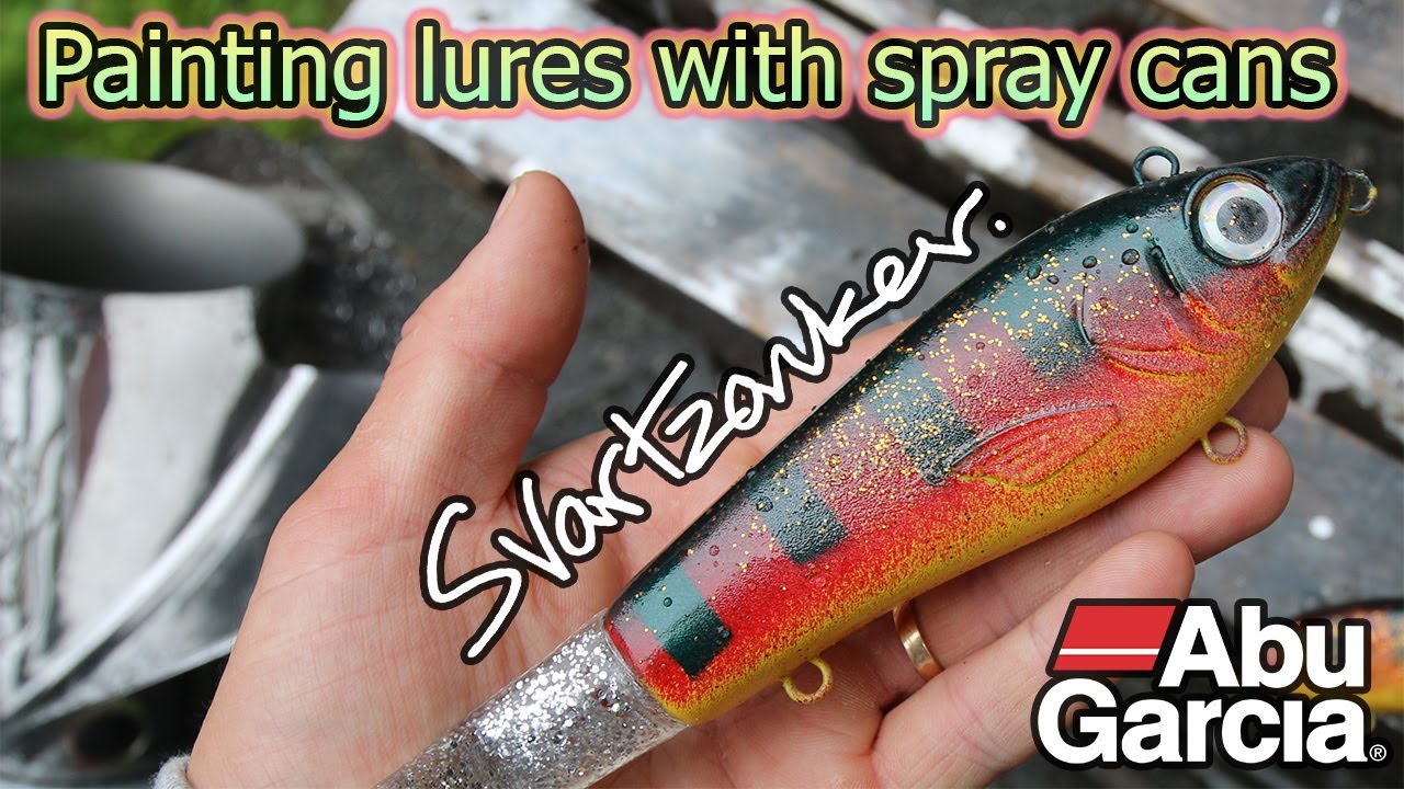 The easiest way to paint a lure - Spray cans + SZ McHybrid