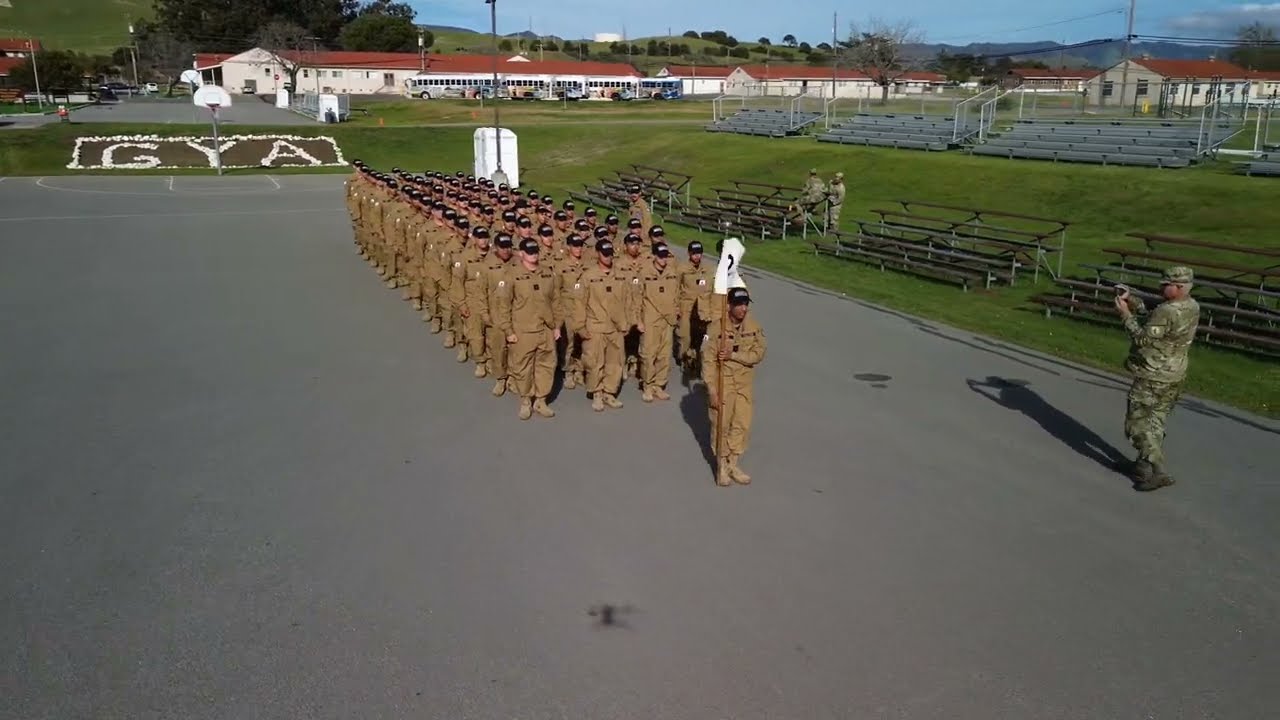 2nd Platoon Family Day Marching Routine