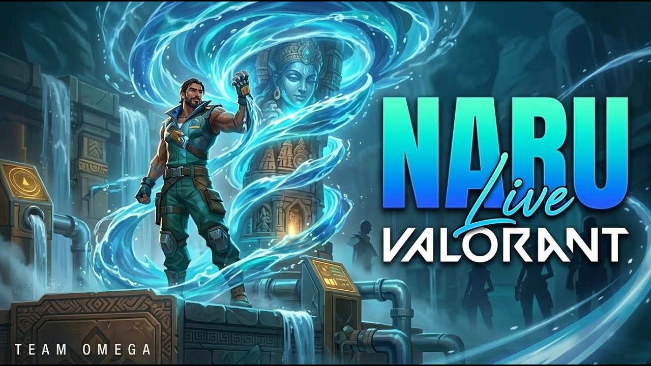 🔵 WATER ALWAYS FINDS A WAY. 🌊 | Road to Ascendant - Naru Valorant India Live