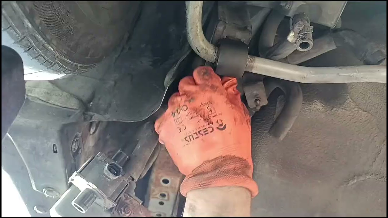 Subaru STI 19mm rear sway bar UPGRADE installed into Subaru Forester removed OEM 15mm sway bar