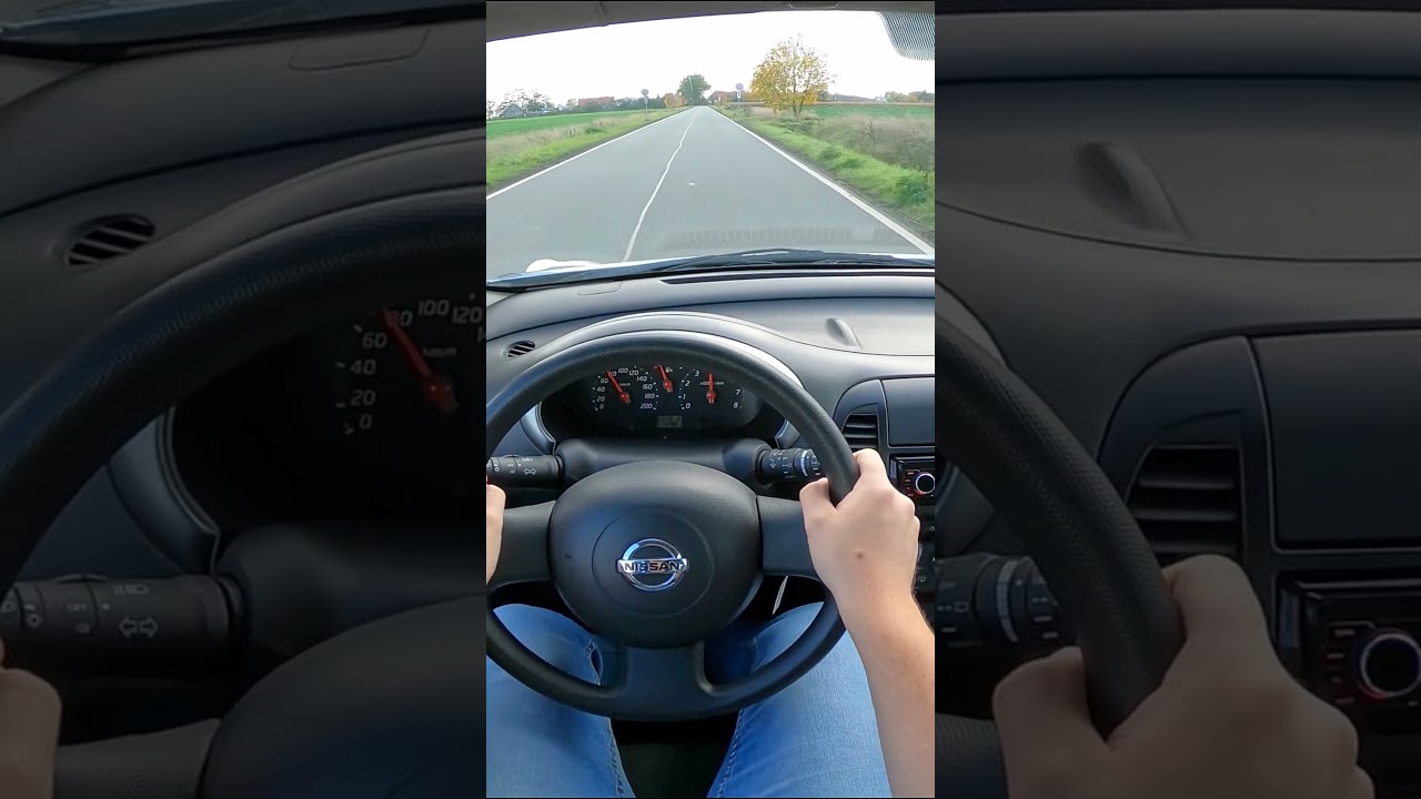 Nissan Micra K12 1.2 80HP Acceleration POV