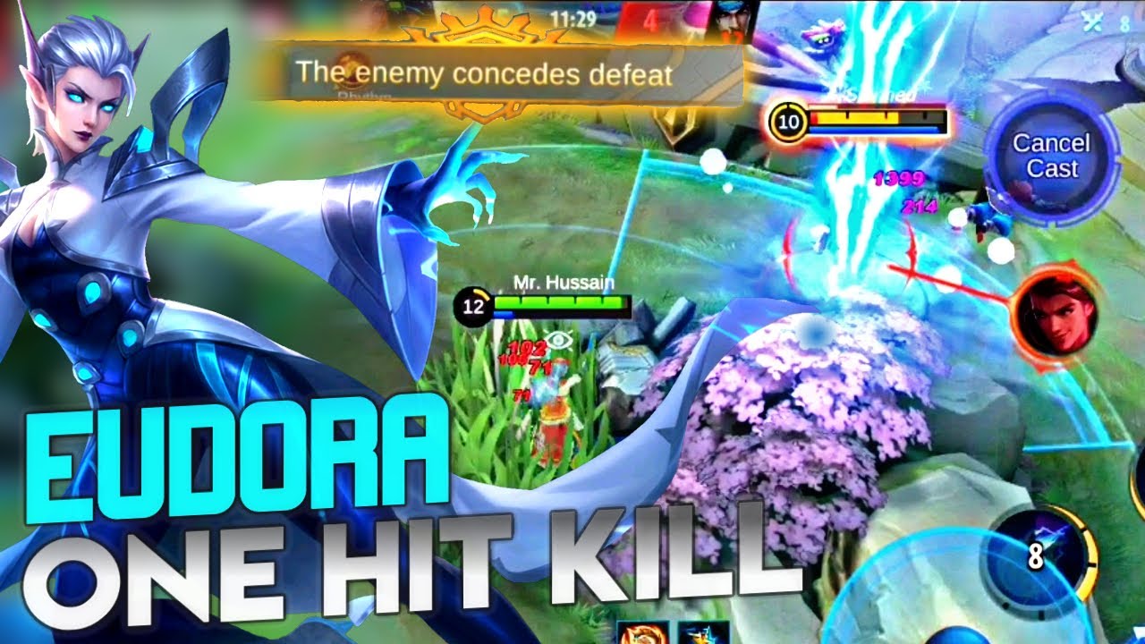 Revamped Eudora One Hit Kill Build | Top Global Eudora Gameplay (2021)