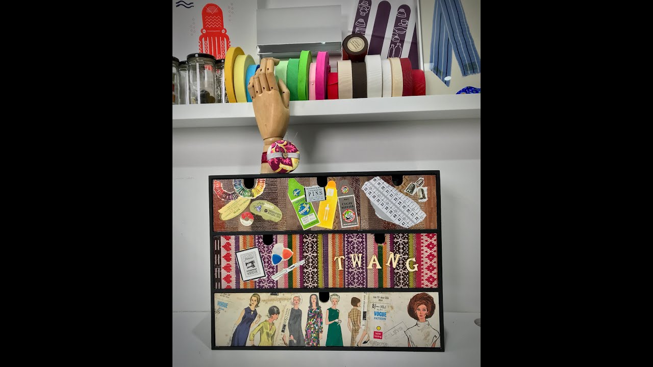 Do it! Paint and Decoupage a Mini Chest of Drawers