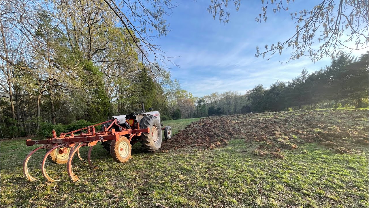 Chisel Plowing the Second Field! (Raw Sound)