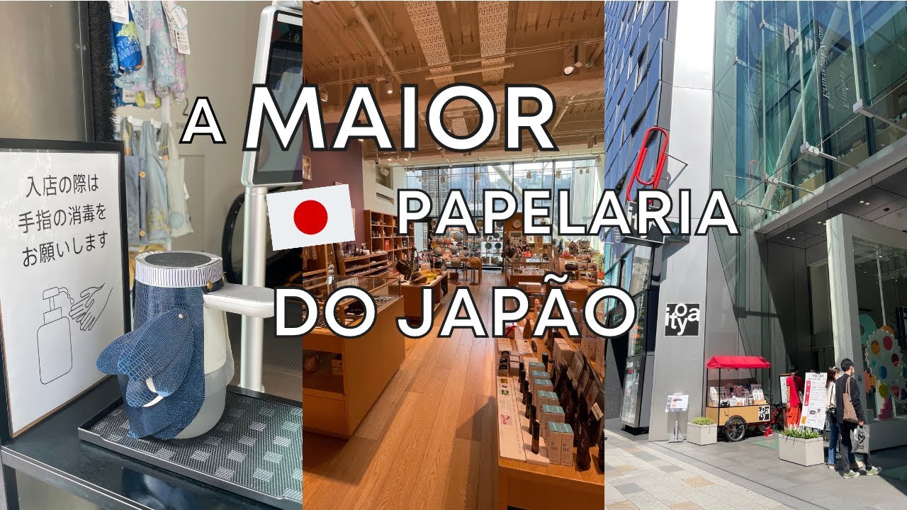 PAPELARIA DE 8 ANDARES: a maior do JAPÃO!