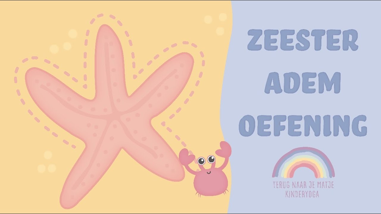 Zeester Ademhaling - Kindermeditatie met krabbetje!🦀