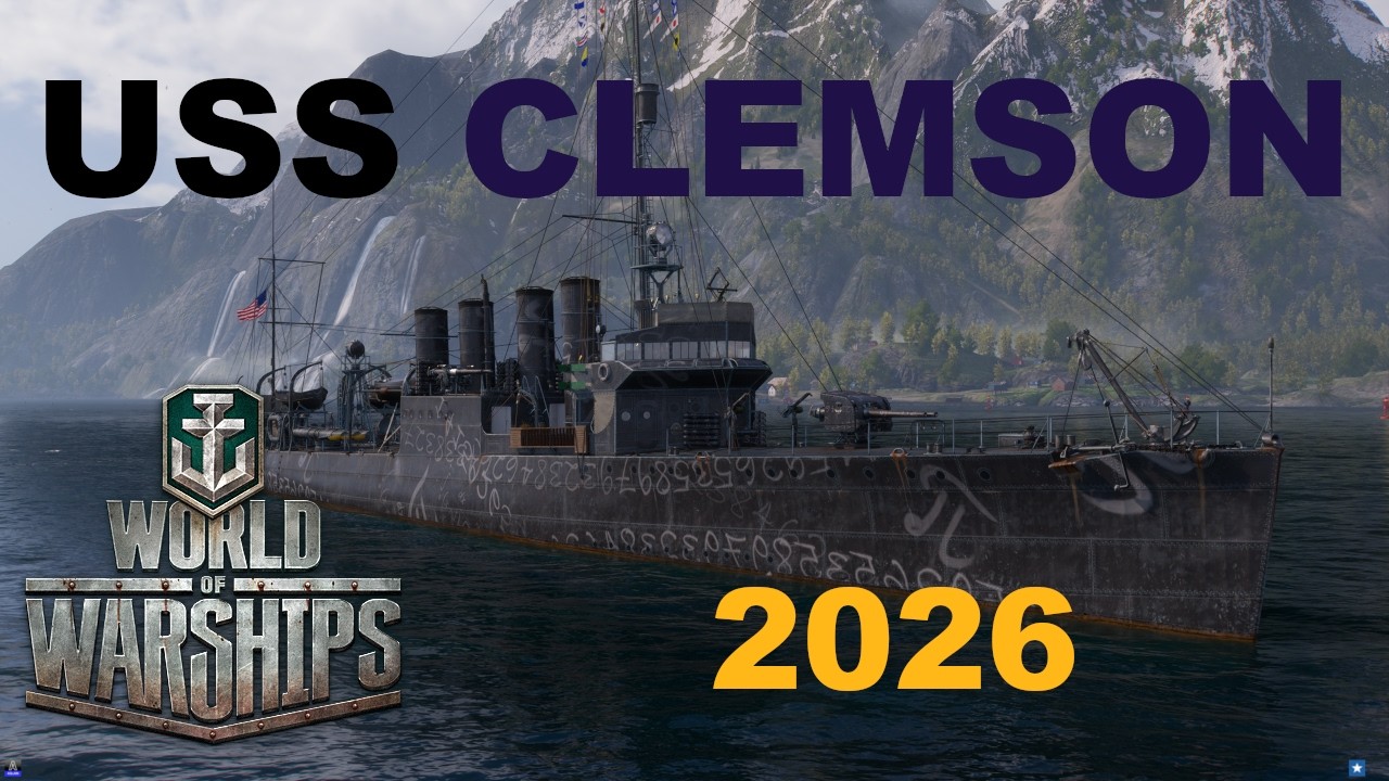 World of Warships: USS Clemson - 2026