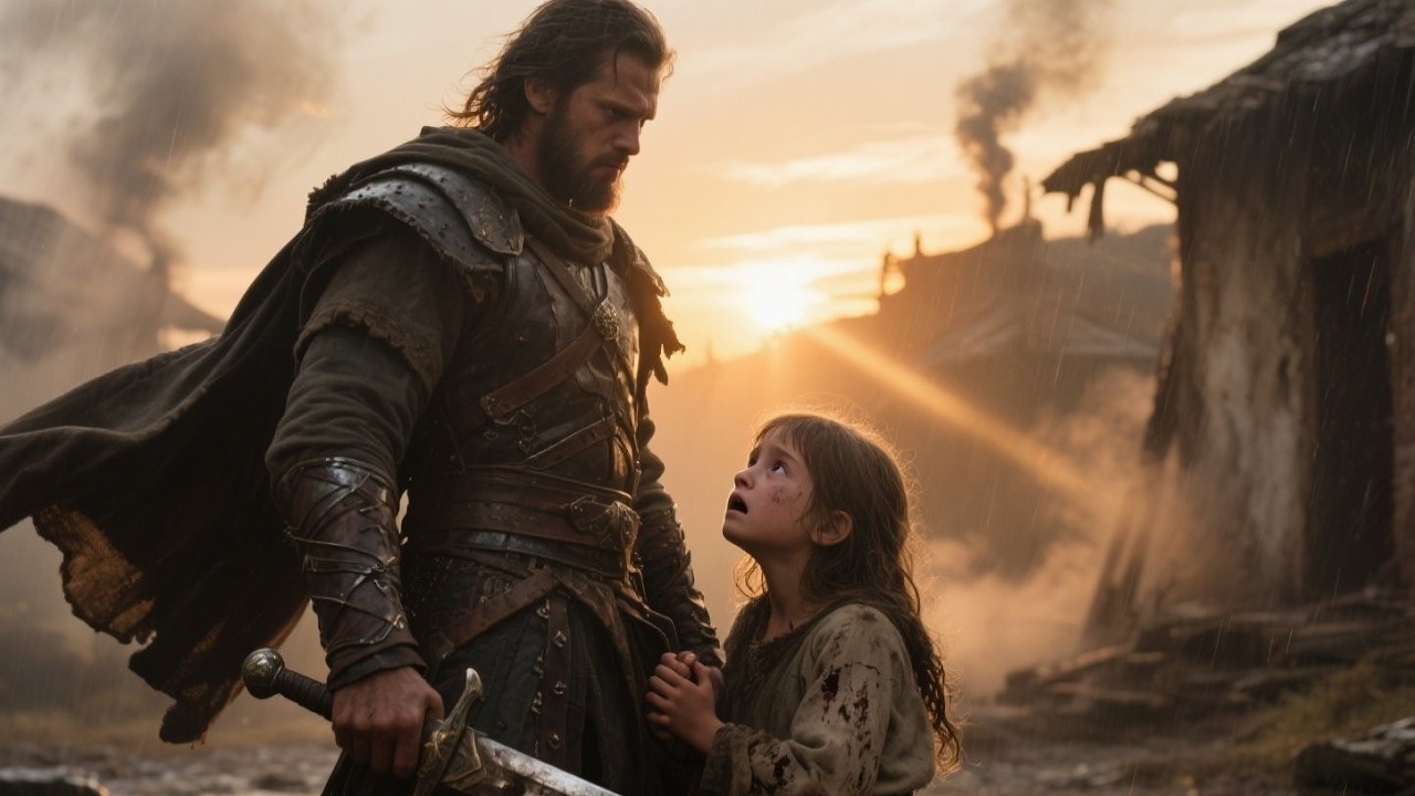 “Protect My Sister if They Find Us,” the Child Pleaded — The Warrior Swore, “No One Gets Past Me” |