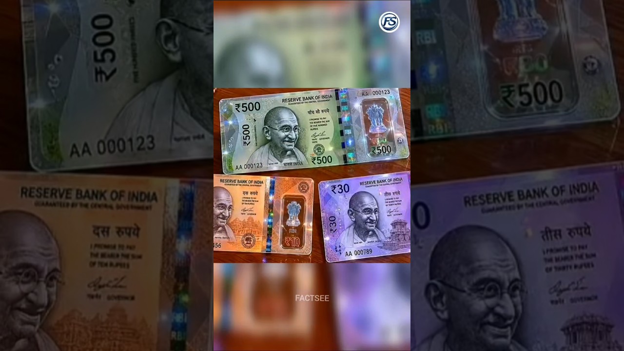 New Currency Note in India! 🧐