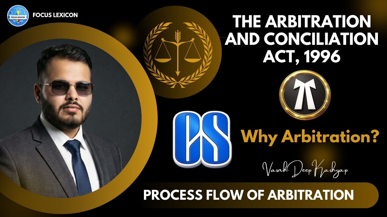 ARBITRATION AND CONCILIATION ACT, 1996 .. PROCESS FLOW OF ARBITRATION