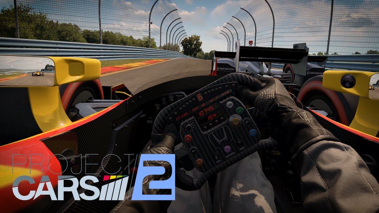 Project CARS 2:  Driver Eye - Indy (Honda) @ Watkins Glen - VR Gameplay 4K
