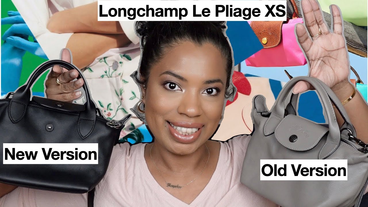 LONGCHAMP Le Pliage XS: сравнение старой и новой сумки
