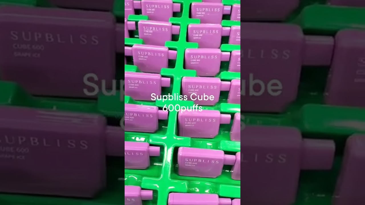 Supbliss Cube 600puffs with TPD Certificate for EU Market#vape #disposablepod #vaping