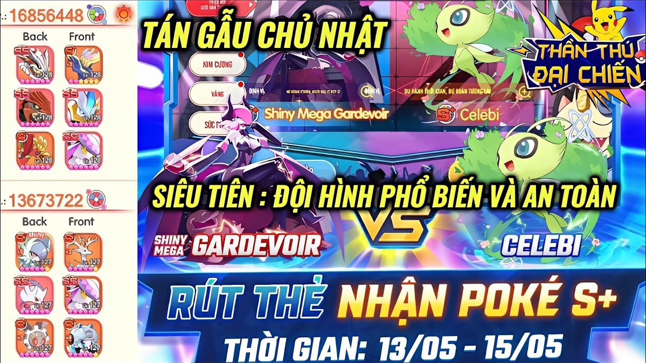 Thần Thú Đại Chiến - Tán gẫu Chủ nhật : Siêu Tiên : 1 đội hình phổ biến và an toàn lúc này