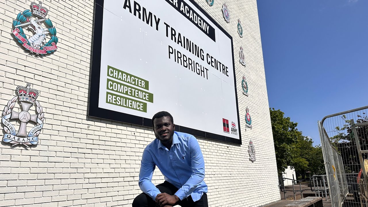 Joining the British Army From Ghana