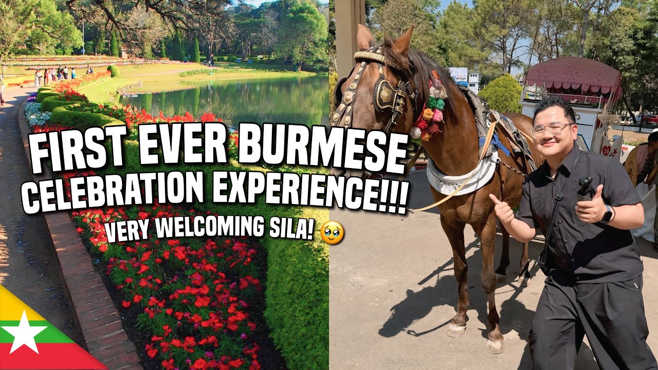 OUR FIRST EVER BURMESE CELEBRATION EXPERIENCE! 🇲🇲 | Ivan de Guzman