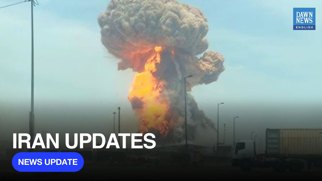 Explosion at Shahid Rajaee Port Amid Tehran-Washington Nuclear Talks | Dawn News English