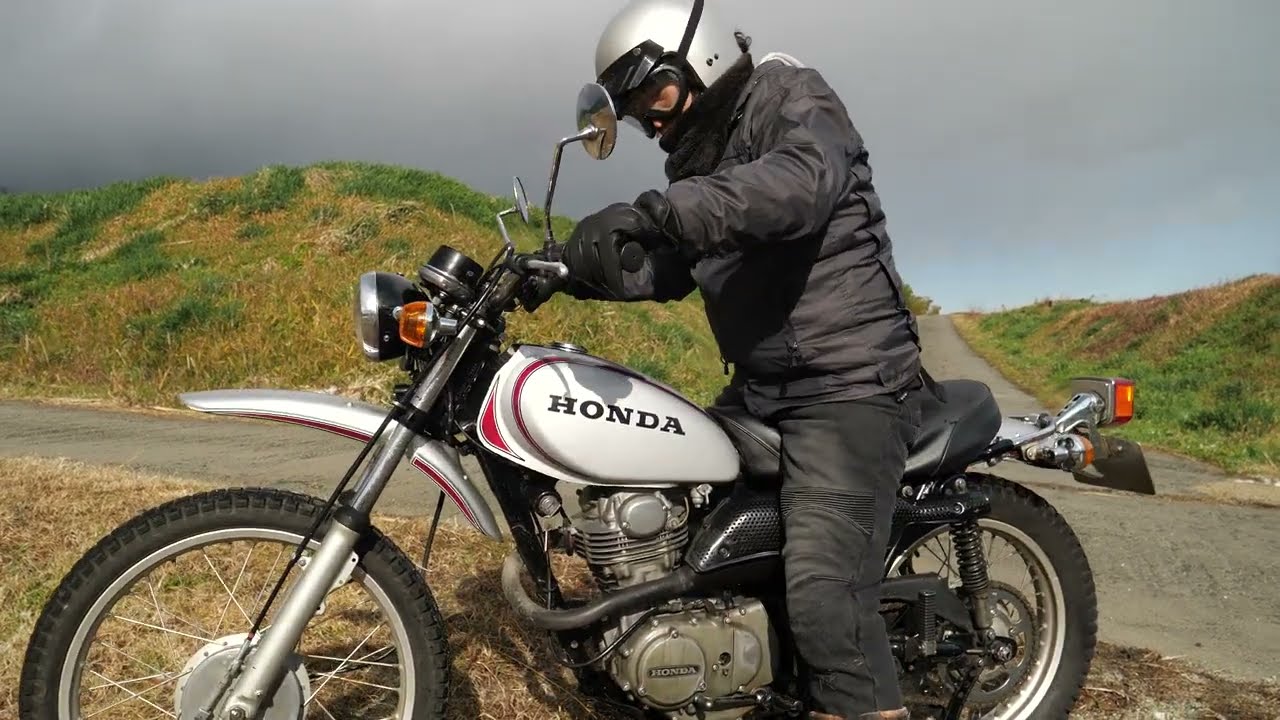 昭和のトレール ホンダ SL250S　4ストメーカーのプライド