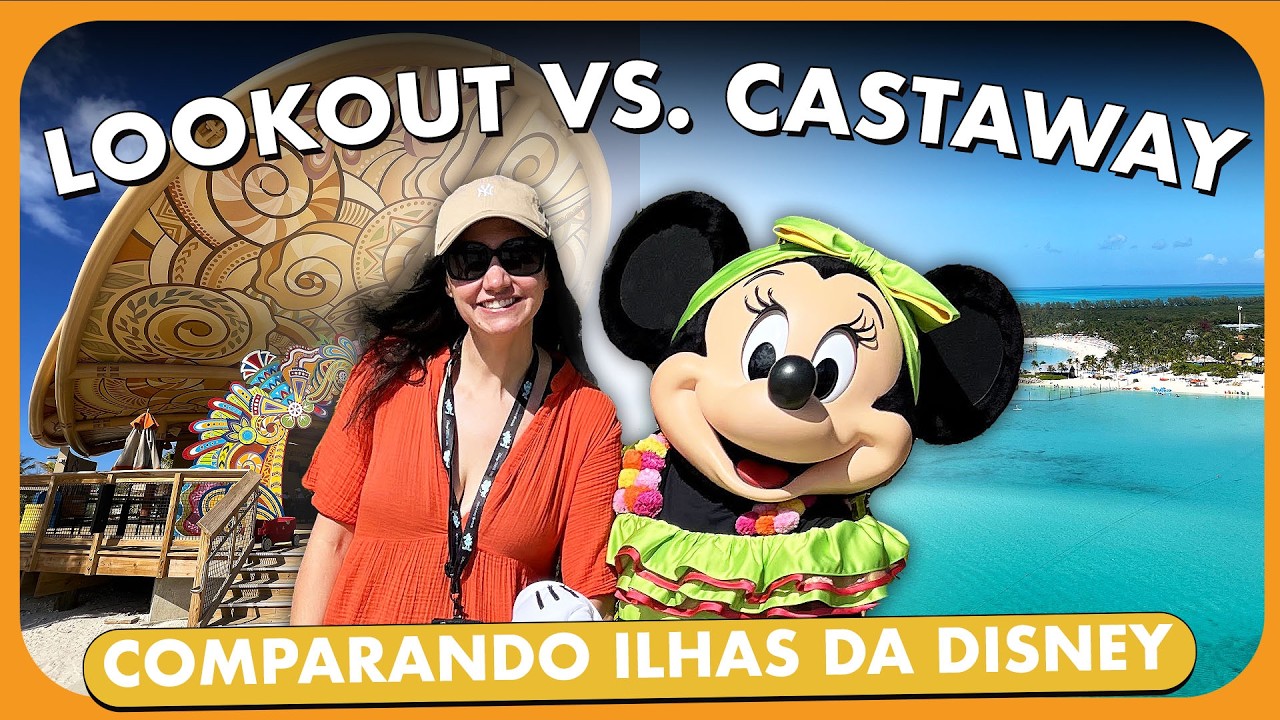 QUAL &Eacute; A MELHOR ILHA DA DISNEY? AVALIAMOS CASTAWAY CAY VS. LOOKOUT CAY!