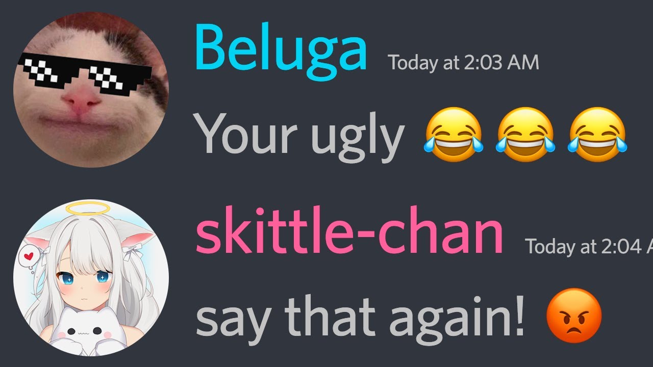 Beluga vs skittle-chan... (bad ending)