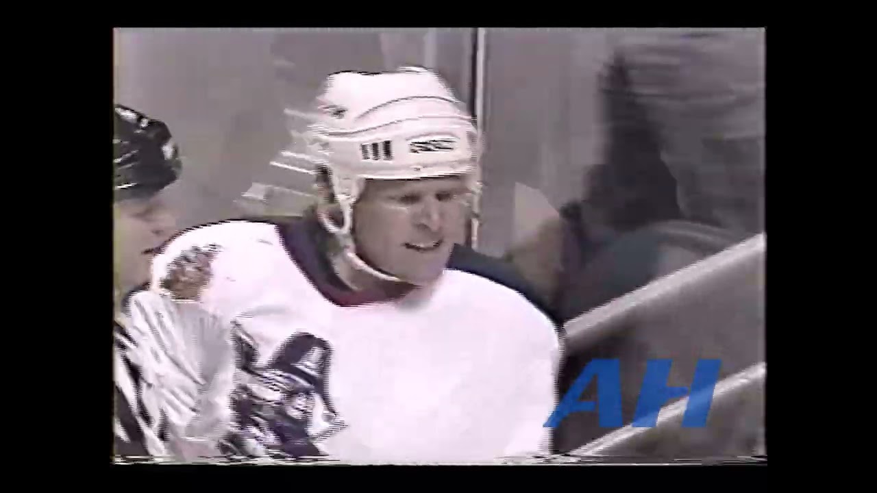 IHL Jan. 7, 1995 Milwaukee Admirals v Houston Aeros (R) Matt Block v Scott Pellerin