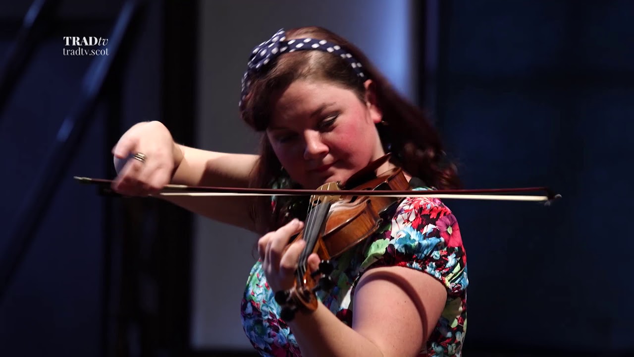 Gemma Donald performs live at the Glenfiddich Fiddle Championship Celebration at Blair Castle
