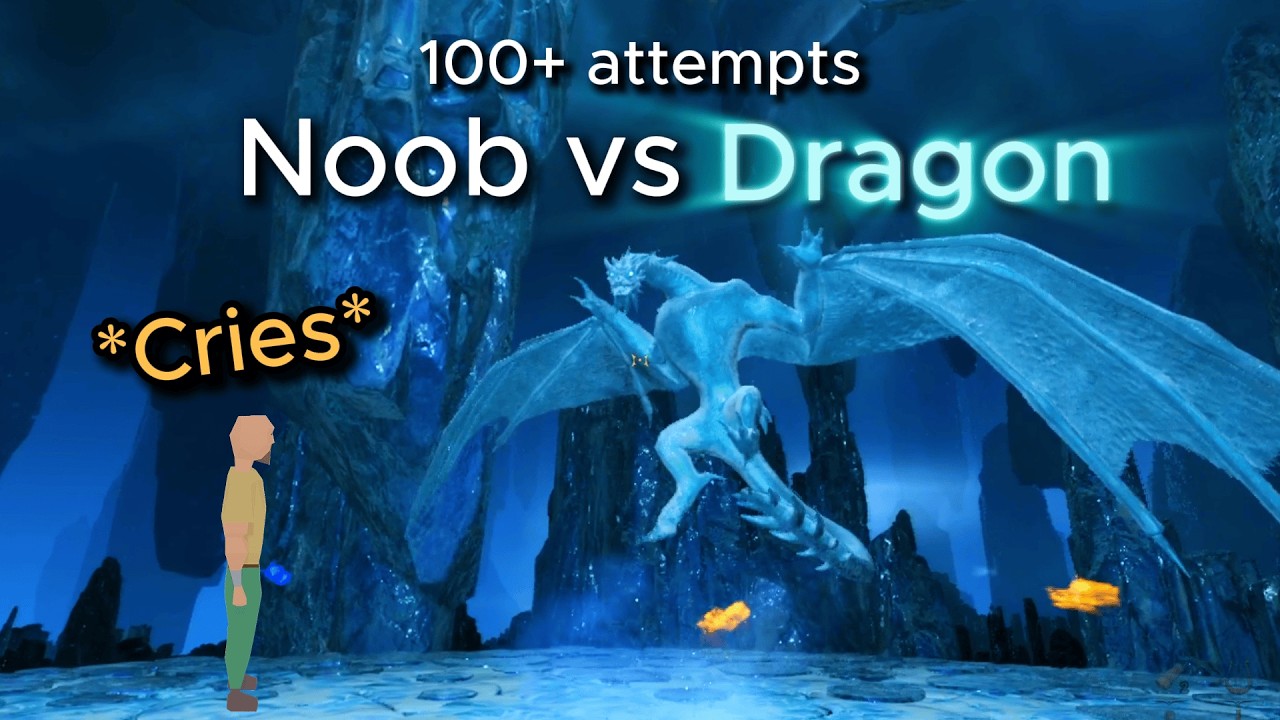 Can A Noob DEFEAT THE WYVERN?!?! | Dark and Darker