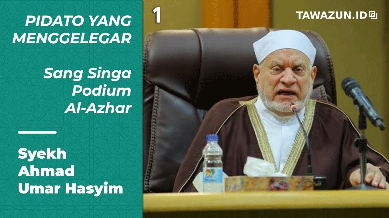 Singa Podium Al-Azhar! Pidato Syekh Ahmad Umar Hasyim di Peringatan Isra Mi'raj Mesir