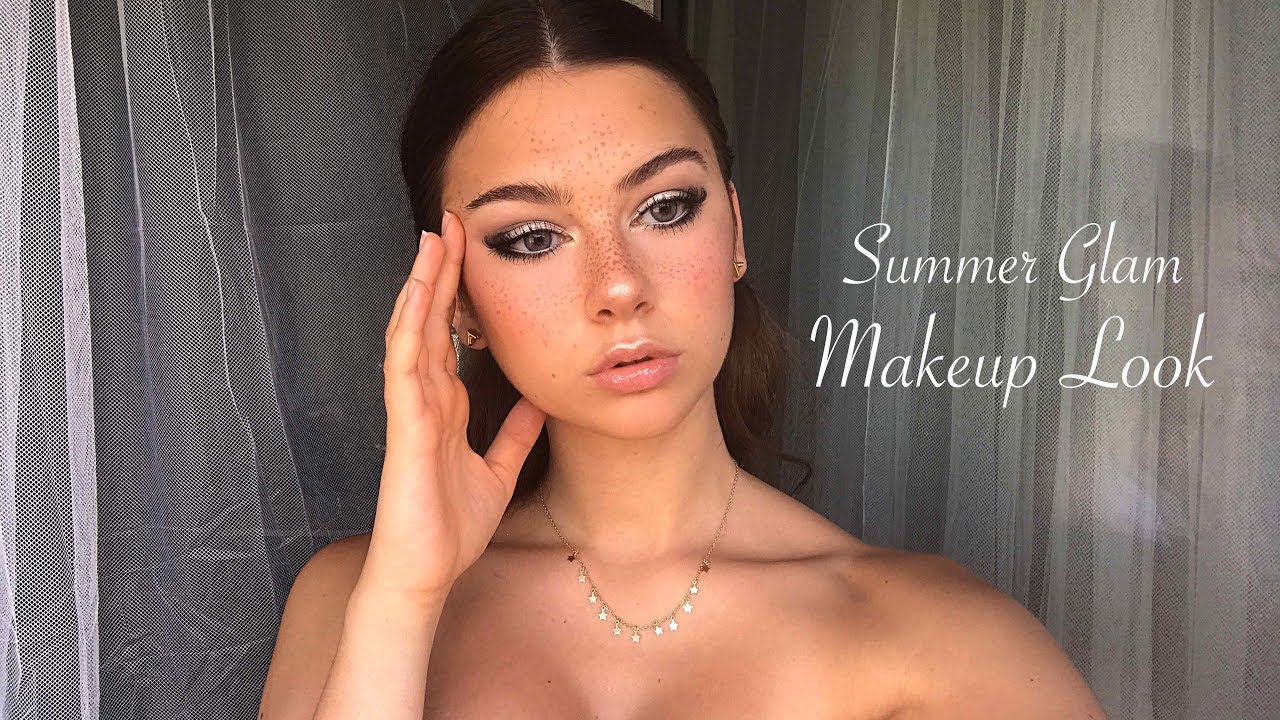 GRWM: SUMMER GLAM MAKEUP LOOK ♡ vittoria.miles