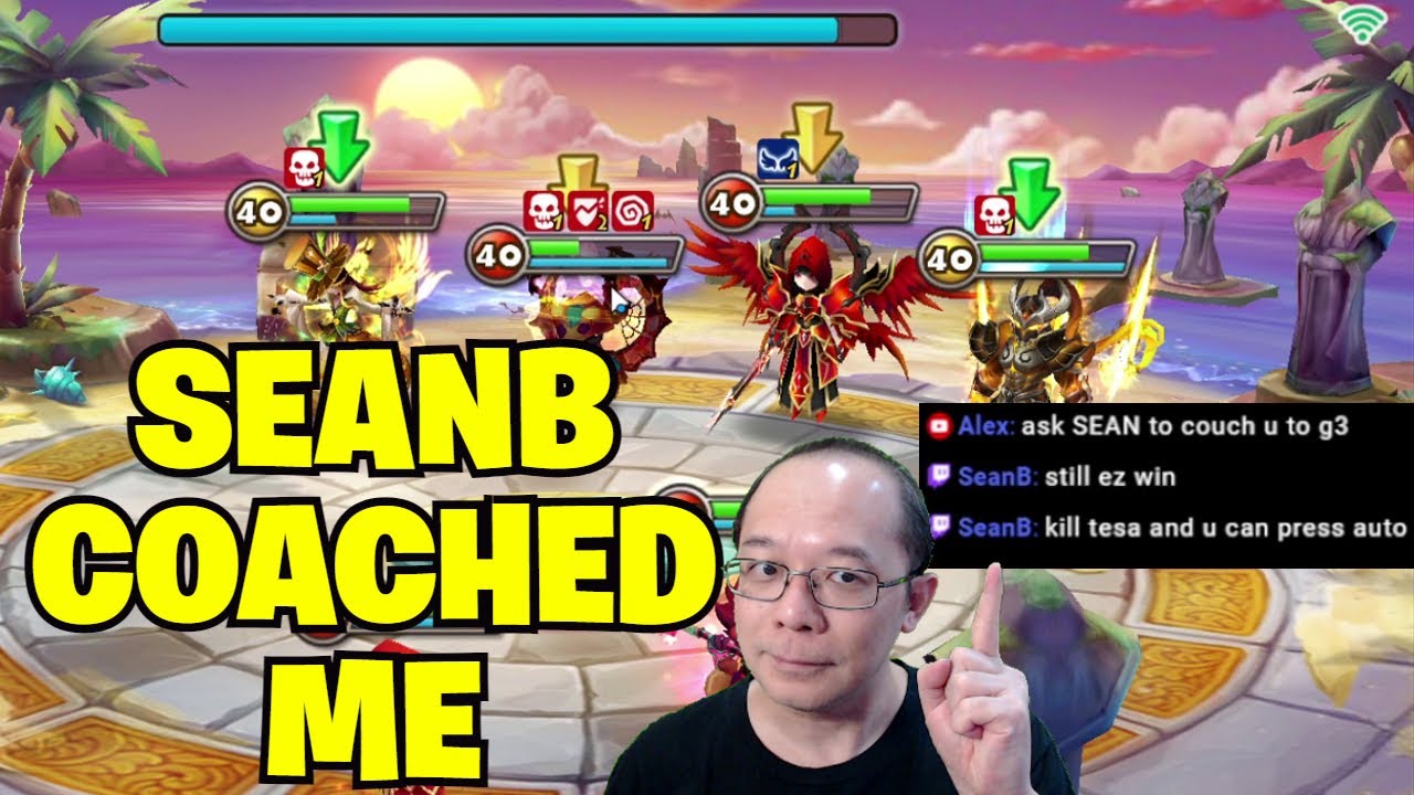SeanB Said "Press Auto" and He Was Right! (Summoners War)