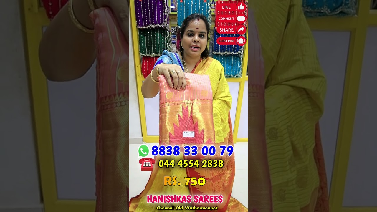 Kanchi Vaira Oosi Silk Sarees, Cheap Best Silk Sarees, Wholesale Sarees, Hanishkas Sarees 