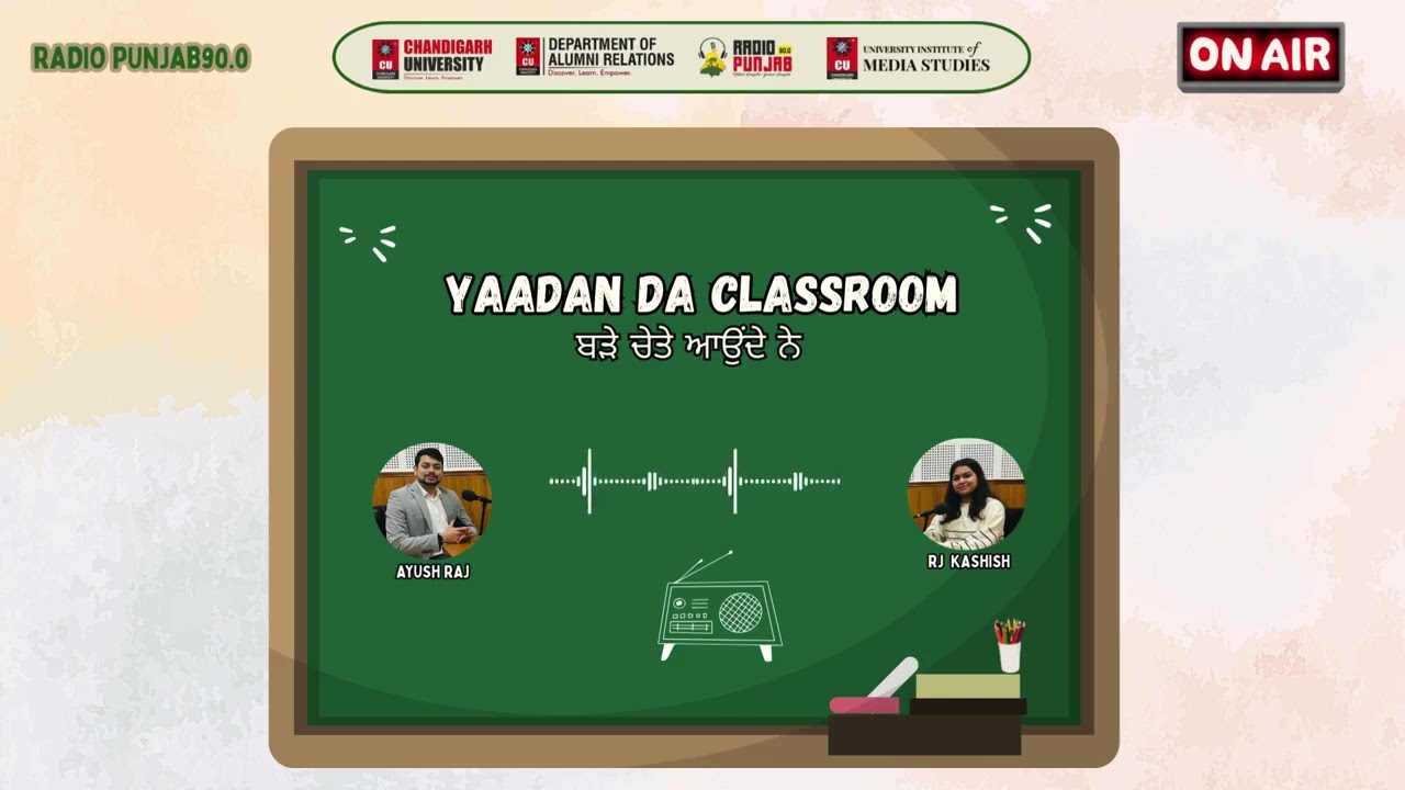 Campus Se Career Tak 🎓✨ | Yaadan Da Classroom | RJ Kashish x Ayush Raj