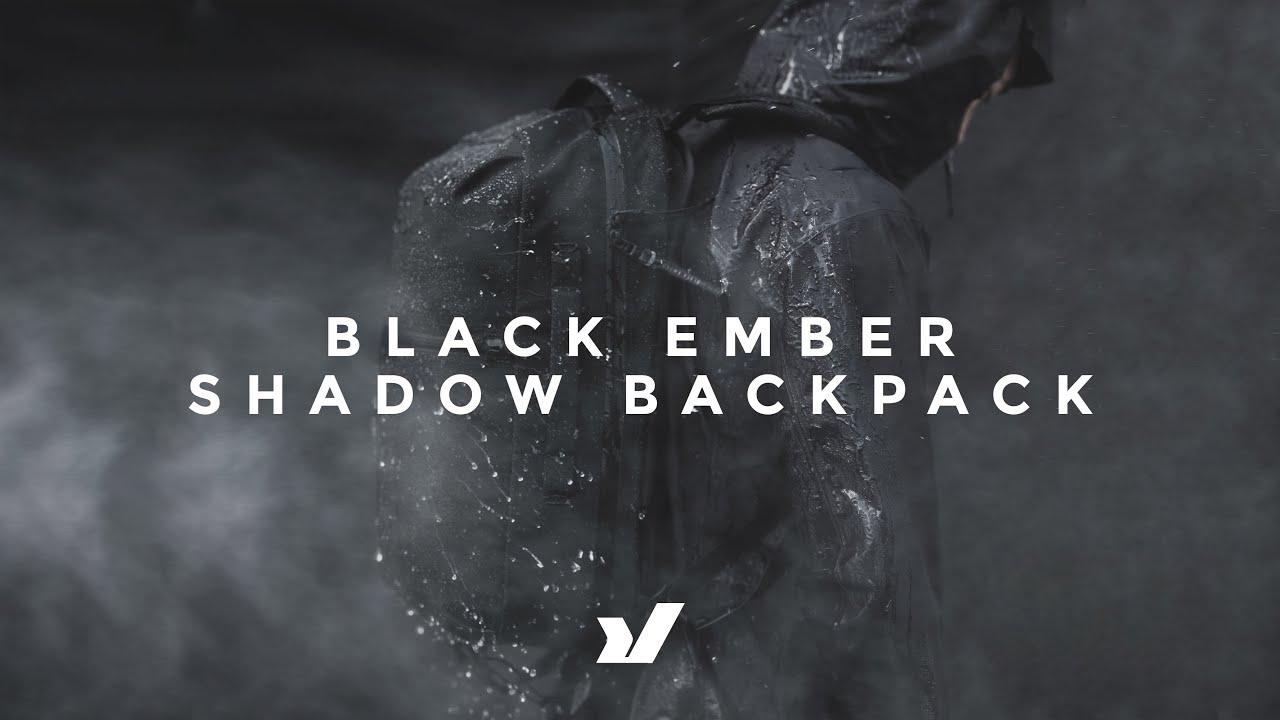 Technical, Sophisticated Yet Brilliantly Simple - The Black Ember Shadow Backpack 26L