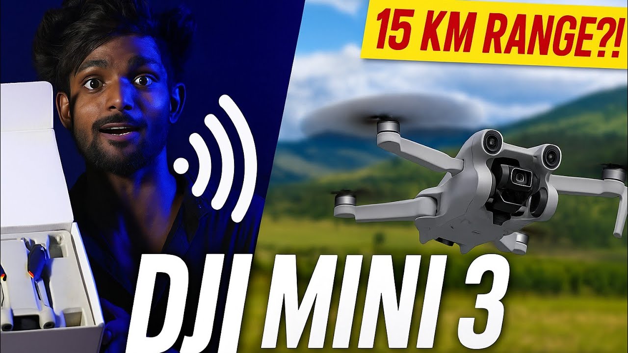 DJI Mini 3 Range Test &ndash; चलिए देखते हैं  How Far Can It Really Fly ? #drone  #djimini3 || Tech Scope