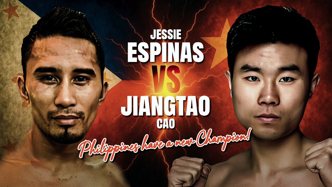 Jessie Espinas 🇵🇭 VS Jiangtao Cao 🇨🇳 | WBC Asian Super Flyweight Championship | June 21, 2025