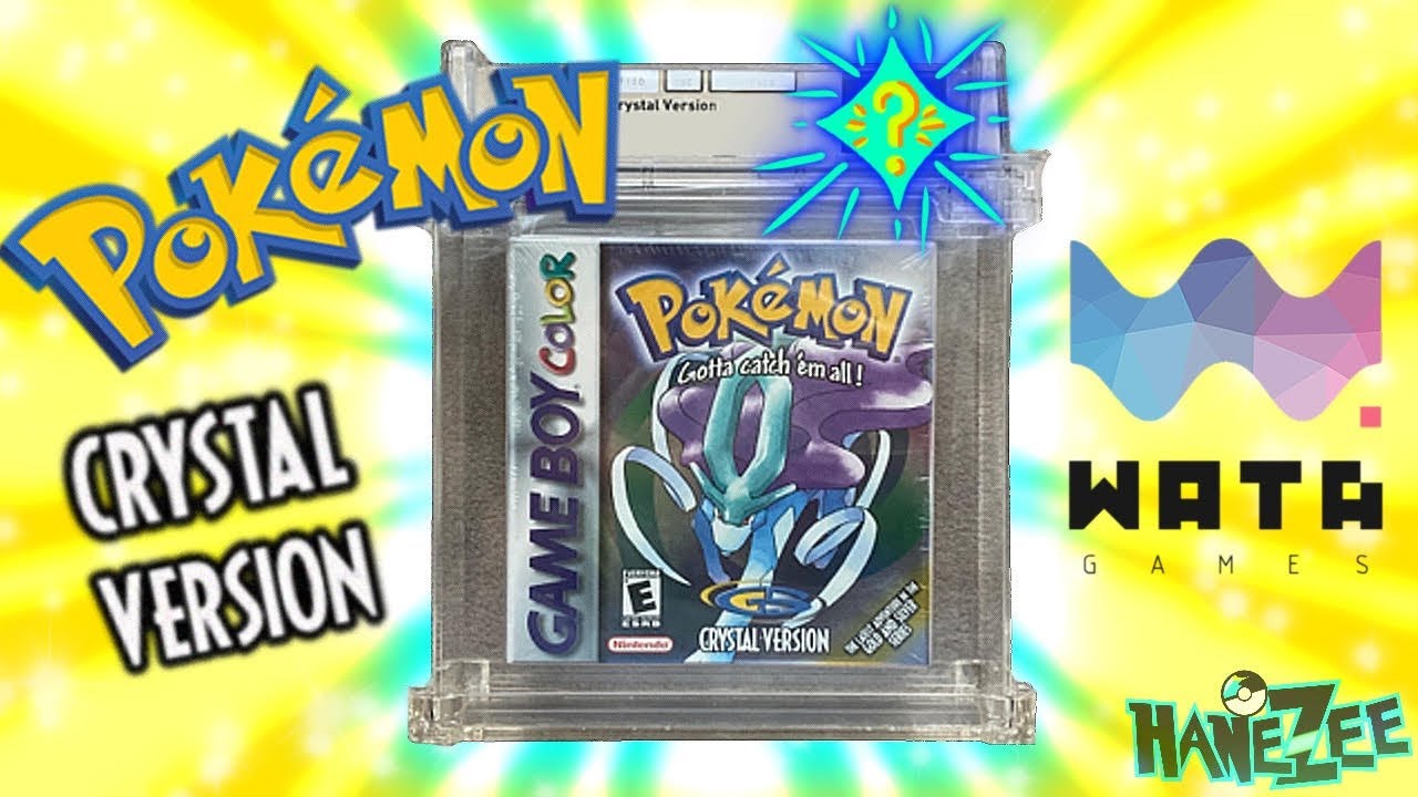 Grading my $8,000 COPY of POKEMON CRYSTAL from WATA Games