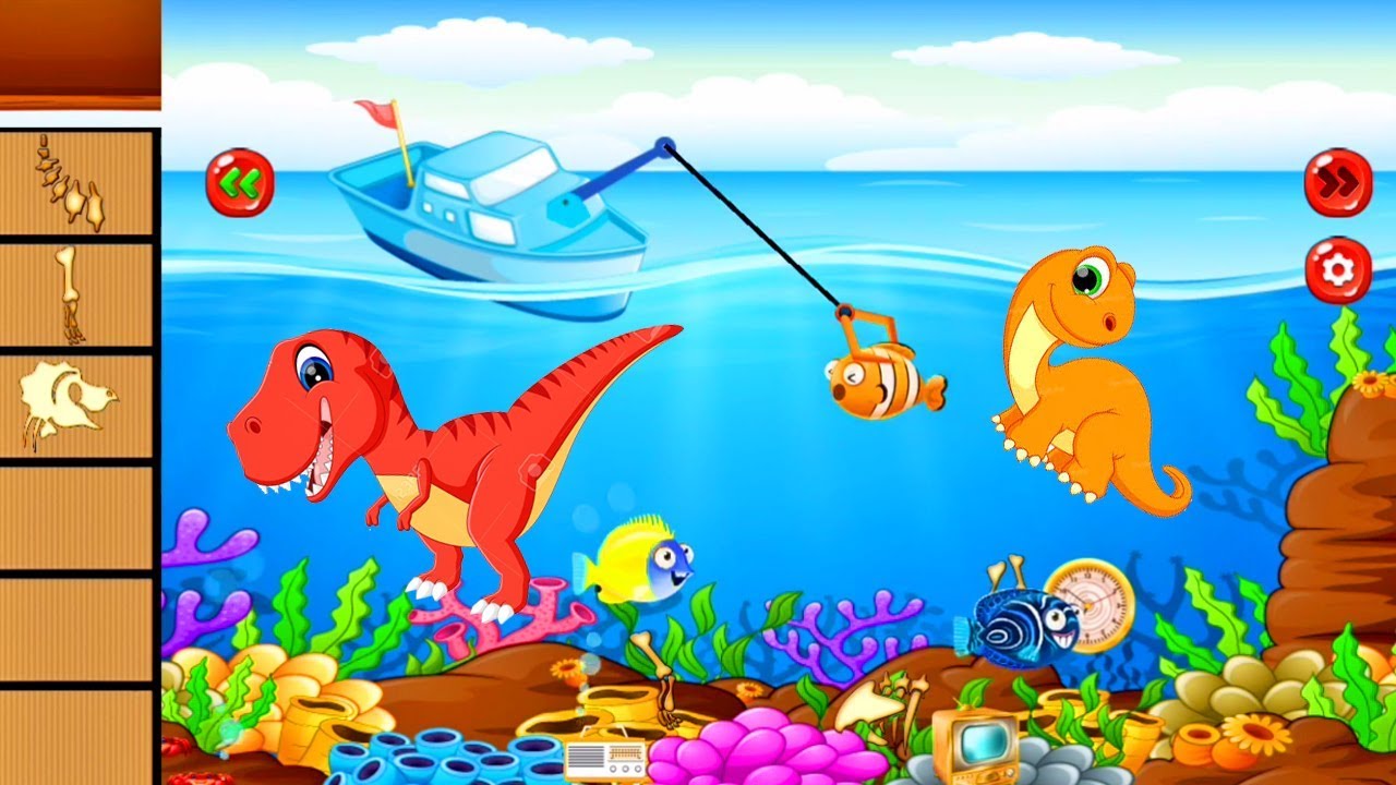Juegos de Dinosaurios Para Niños - Juegos Para Niños Chiquitos - Mundo de Dinoaurios